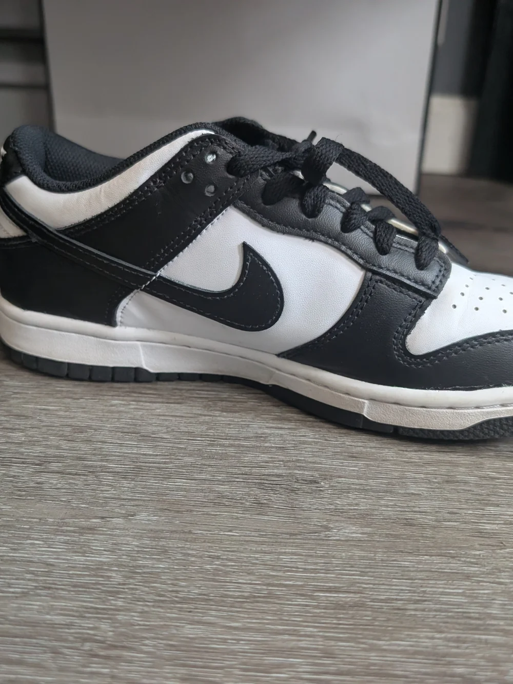 Nike Black and White Low-Top Sneakers Panda